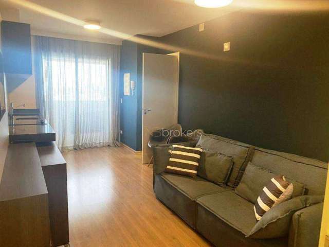 Apartamento com 1 dormitório para alugar, 35 m² por R$ 3.400,00/mês - Centro Cívico - Curitiba/PR