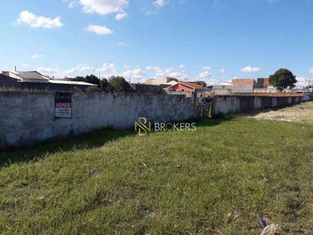 Terreno à venda, 912 m² por R$ 900.000,00 - Cajuru - Curitiba/PR