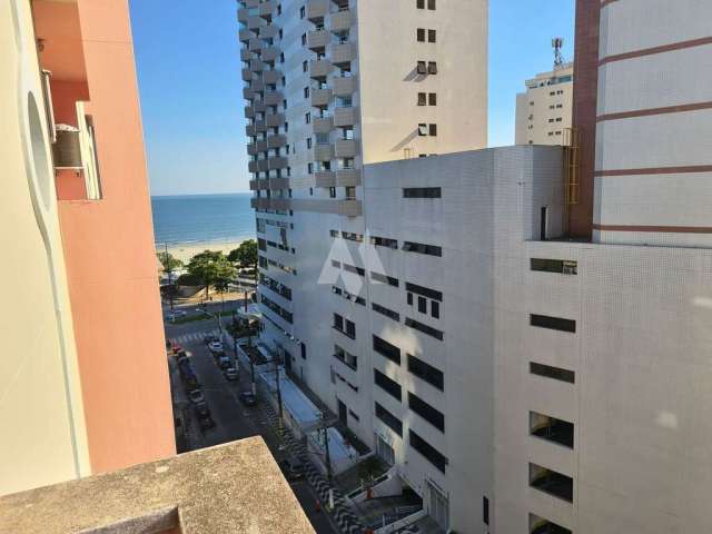 Apartamento Clássico com Vista para o Mar e 2 quartos no Boqueirão, Santos - R$450 mil'