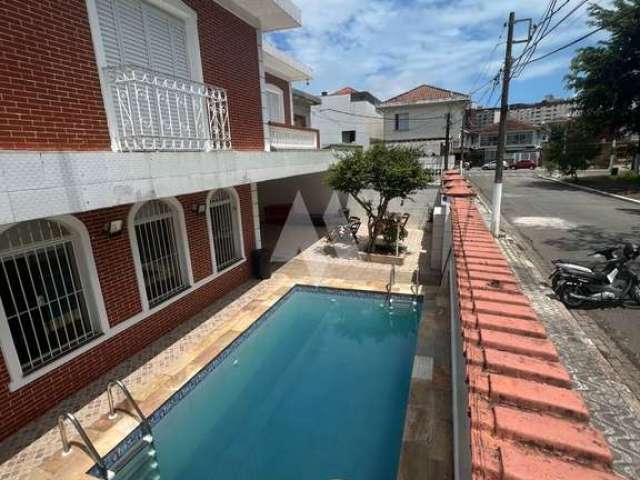 Casa Sobrado com 4 quartos e piscina à venda na Vila Belmiro - Santos/SP