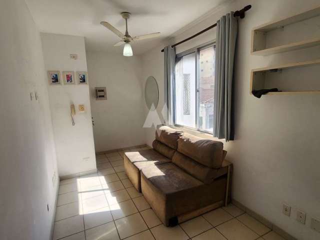 Apartamento a venda de 1 dormitório na quadra da praia no Boqueirão, Santos/SP