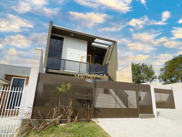 Casa com 3 quartos à venda na Rua Quero-quero, 480, Gralha Azul, Fazenda Rio Grande, 101 m2 por R$ 574.900