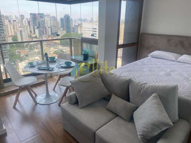 Apartamento mobiliado para locação na Vila Nova Conceição, São Paulo!