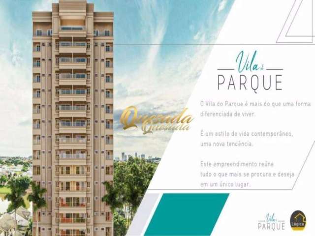 Lançamento apartamentos novos, à venda, 3 dormitórios, 1 suíte com espaço closet, escritório e varanda gourmet no Edifício Vila do Parque, Indaiatuba.