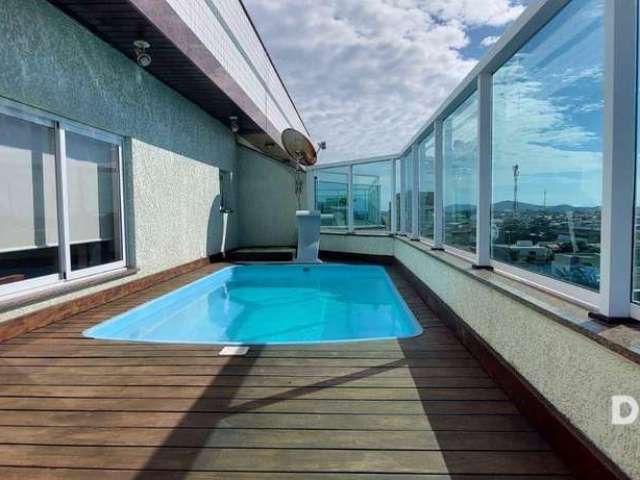 Braga - Cabo Frio/RJ - Cobertura com vista para a Praia do Forte, 3 dormitórios à venda, 163 m² por R$ 950.000