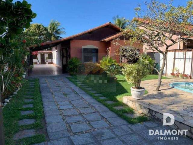 Porto do Carro - Cabo Frio/RJ - Casa com 4 dormitórios à venda, 200 m² por R$ 452.000