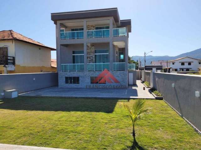 Lindíssima casa com 4 dormitórios à venda, 300 m² por R$ 1.700.000 - Ponta Negra - Maricá/RJ
