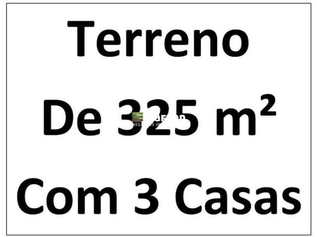 Terreno com 3 casas Jardim Maria Rosa