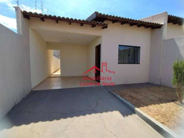 Casa com 2 dormitórios para alugar, 71 m² por R$ 1.100,00/mês - Jardim Imperatriz - Cambé/PR