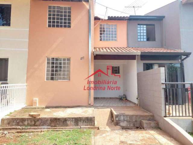 Casa com 3 dormitórios para alugar, 65 m² por R$ 1.048,00/mês - Jardim Morumbi - Londrina/PR