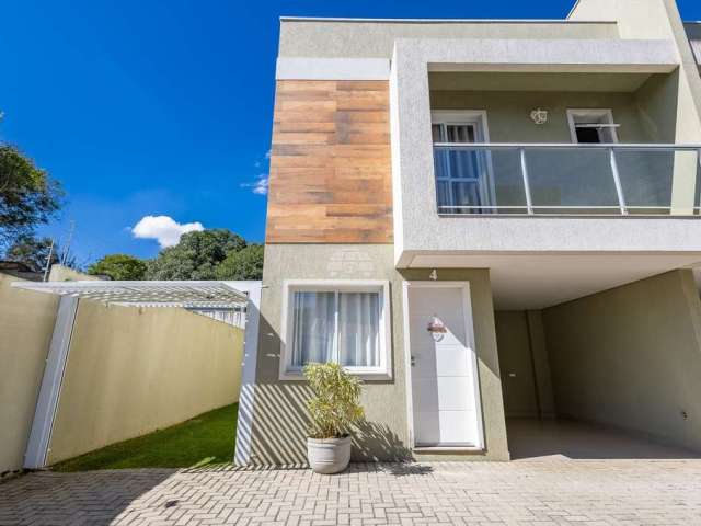 Casa em condomínio fechado com 3 quartos à venda na Rua Tenente-Coronel Servando de Loyola e Silva, 828, Barreirinha, Curitiba, 124 m2 por R$ 756.600