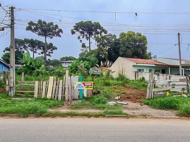 Terreno à venda na Rua Santiago, 108, Campo Pequeno, Colombo por R$ 209.900