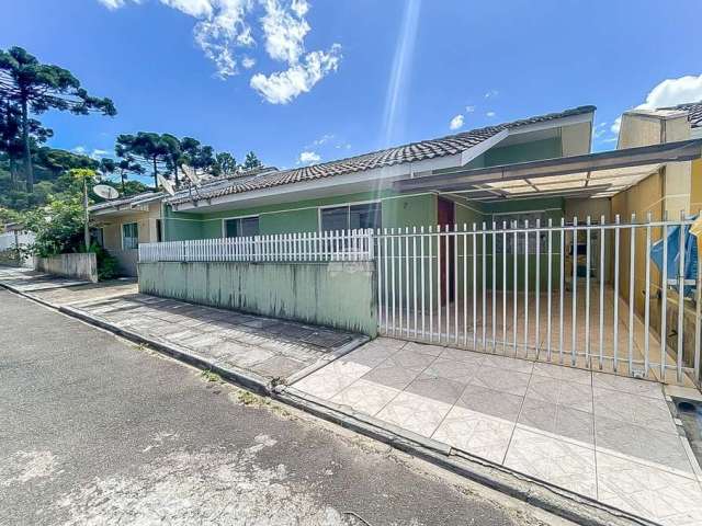 Casa em condomínio fechado com 3 quartos à venda na Rua Presidente Faria, 1120, Colônia Faria, Colombo, 54 m2 por R$ 270.000