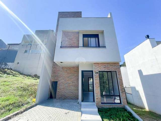 Casa em condomínio fechado com 2 quartos à venda na Rua Walace Landal, 220, Santa Cândida, Curitiba, 101 m2 por R$ 669.000