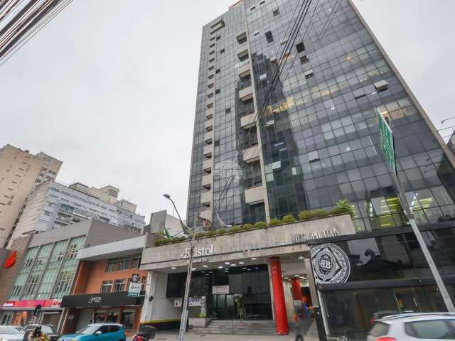 Flat com 1 quarto à venda na Rua Emiliano Perneta, 261, Centro, Curitiba, 46 m2 por R$ 450.000