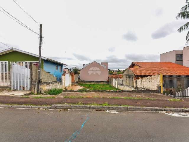 Terreno à venda na Rua Santa Mônica, 551, Capão Raso, Curitiba, 330 m2 por R$ 450.000