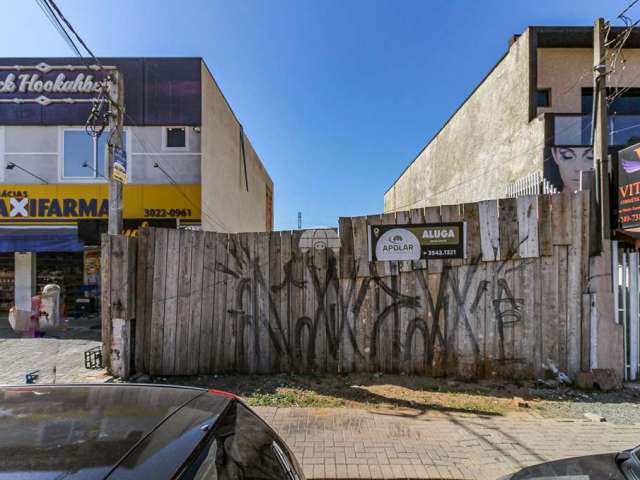 Terreno comercial para alugar na Rua Ludovico Kaminski, 3433, Cidade Industrial, Curitiba, 160 m2 por R$ 2.200