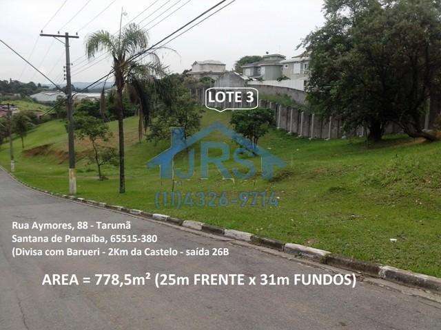 Terreno à venda, 778 m² por R$ 1.500.000,00 - Tarumã - Santana de Parnaíba/SP