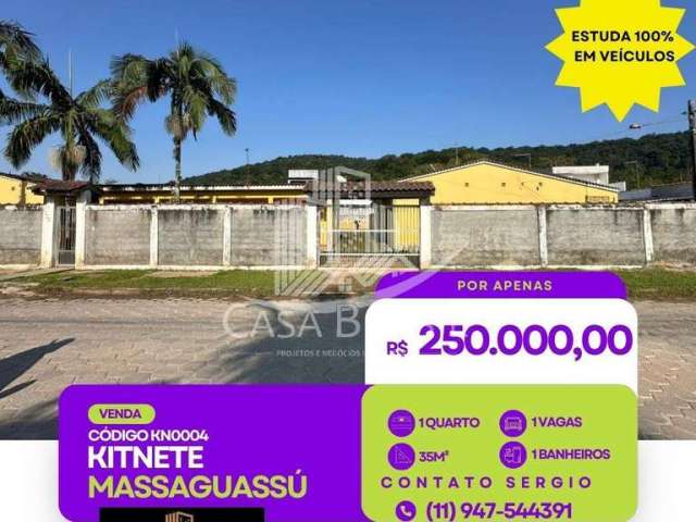 Kitnet com 1 dormitório à venda, 35 m²  - Massaguaçu - Caraguatatuba/SP