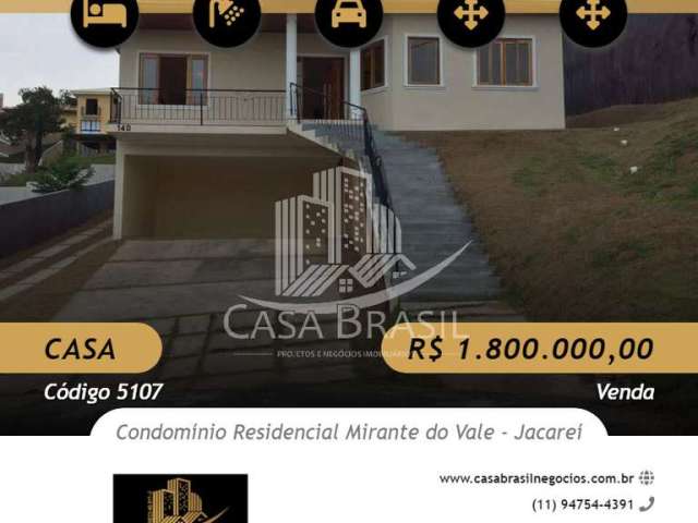 Casa  Assobradada - Residencial Mirante do Vale - Jacareí/SP