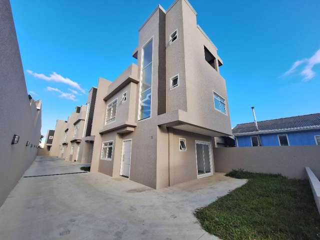 Sobrado | 3 dorm | Suíte | 2 vagas | 113 m² priv | Portão - Curitiba/PR