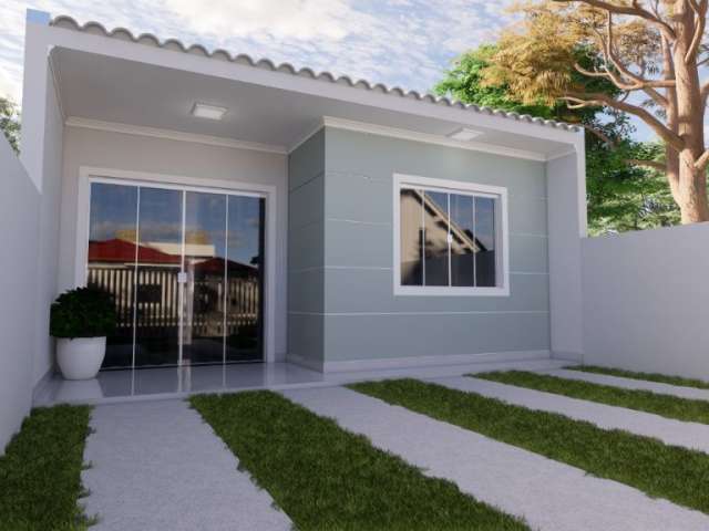 Casa na Praia | 2 Quartos | 63m² | 2 Vagas | Canoas - Pontal do Paraná