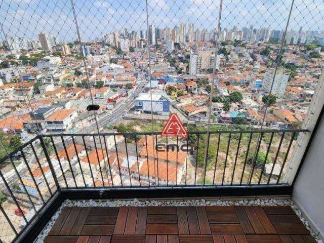 Apartamento com 3 dormitórios para alugar, 70 m² por R$ 2.855,00/mês - Água Fria - São Paulo/SP