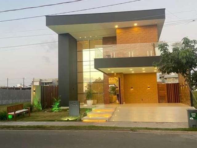 Vende-se Luxuosa Casa Duplex de Alto Padrão no Cond. Damha - 4 Suítes - Lazer Privativo - Fino Acab