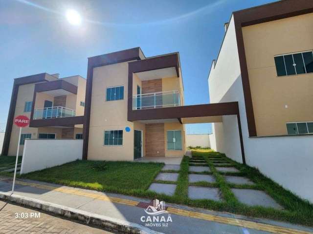 Casa Duplex em condomínio à Venda no Alto do Calhau - 3 Suítes - Quintal