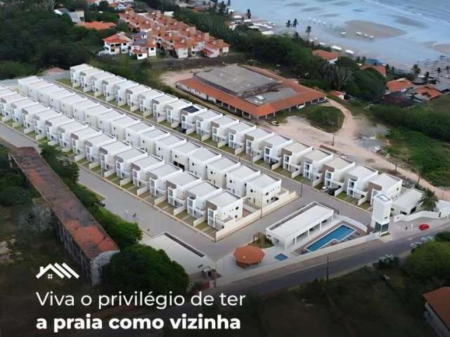 Vende-se Casas Duplex de Alto Padrão - Araçagy Praia Clube Condomínio - 3 Suítes - 160m² - Próximo