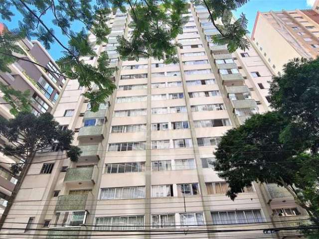 Marquês de abrantes, andar alto, 150 m² área útil, armários, 02 vagas, atrás clube curitibano.