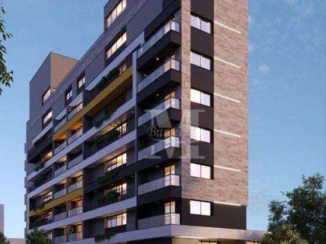 Residencial walk soho. batel. 01 quarto. condomínio clube.