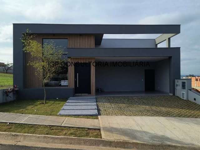 Casa de luxo em condomínio com 3 suítes e 4 vagas no Jardim Villa Sapezal, Indaiatuba-SP: 225m² de requinte e sofisticação!