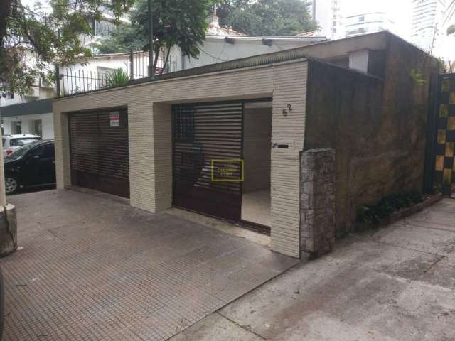 Casa comercial para locação no Jardim Paulistano