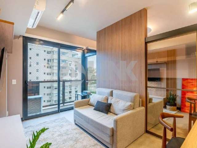 Apartamento mobiliado de 1 quarto estilo Studio com 1 vaga à venda no bairro Boa Vista em Porto Alegre