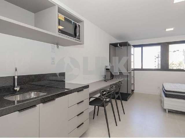 Apartamento Studio mobiliado com 1 quarto à venda no bairro Rio Branco em Porto Alegre