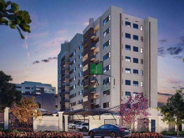 Apartamento Garden com 1 dormitório à venda, 58 m² por R$ 405.990,00 - Guaíra - Curitiba/PR