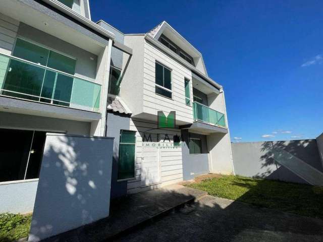 Triplex novo com 4 dormitórios com vista para a Serra do Mar próximo ao Jd. das Américas venda, 108 m² por R$ 560.000 - Cajuru - Curitiba/PR