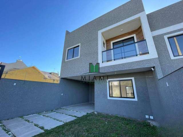 Sobrado com 3 dormitórios à venda, 106 m² por R$ 650.000,00 - Atuba - Curitiba/PR