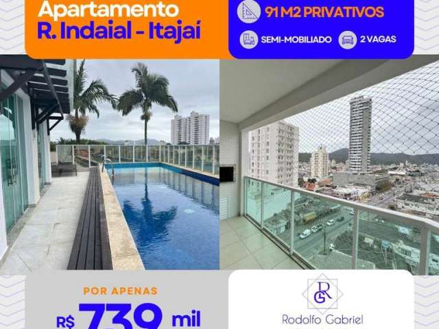 Apartamento para Venda em Itajaí, São Judas, 3 dormitórios, 1 suíte, 2 banheiros, 2 vagas