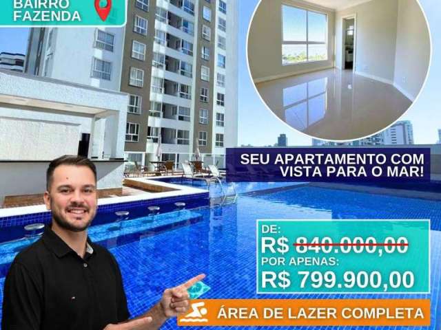 Apartamento para Venda em Itajaí, Fazenda, 2 dormitórios, 1 suíte, 2 banheiros, 2 vagas