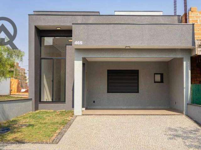 Casa com 3 dormitórios à venda, 137 m² por R$ 1.040.000,00 - Vila Monte Alegre IV - Paulínia/SP