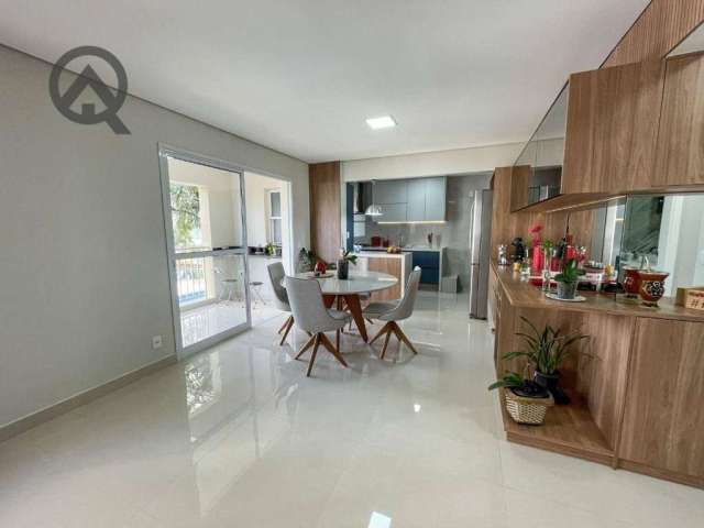 Apartamento com 3 dormitórios à venda, 92 m² por R$ 835.000,00 - Morumbi - Paulínia/SP
