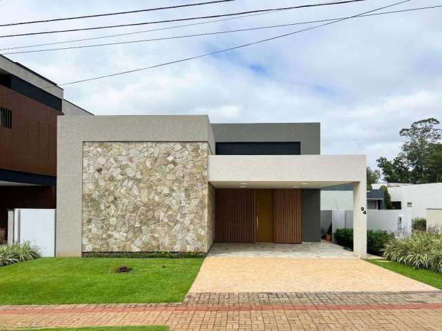 Casa em condomínio fechado com 3 quartos à venda na Alameda Ipê-Rosa, Vivendas do Arvoredo, Londrina, 178 m2 por R$ 2.990.000