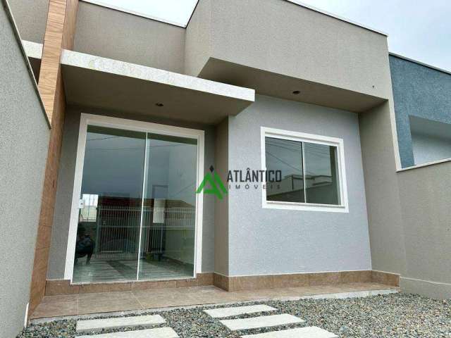 Casa com 2 dormitórios à venda, 54 m² por R$ 369.000,00 - Gravatá - Navegantes/SC