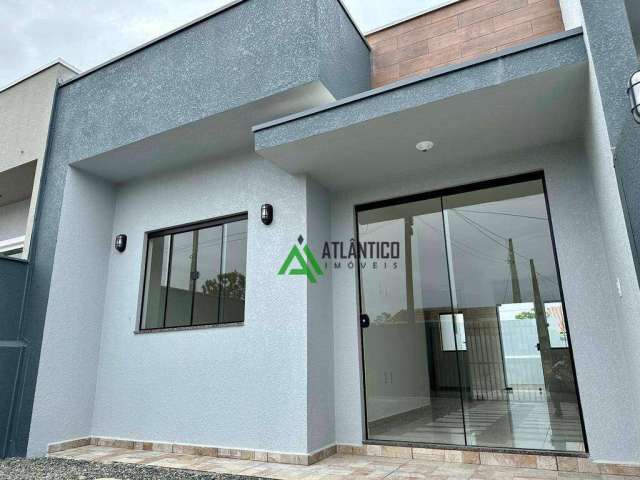 Casa com 2 dormitórios à venda, 53 m² por R$ 389.000,00 - Gravatá - Navegantes/SC