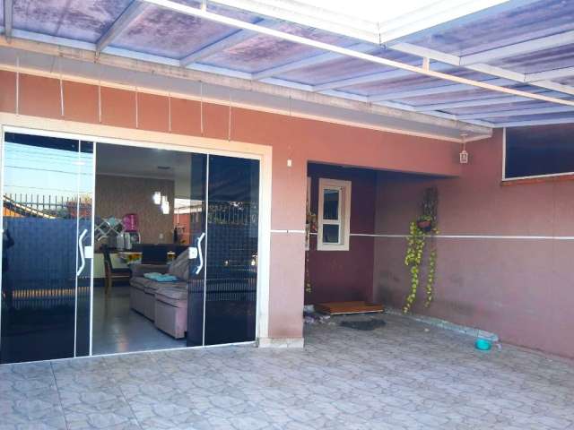 Linda casa mista alv/mad.3 Dorm.c/aprox.100M² Exc. acab .Vl Mil.1 Piraq- PR