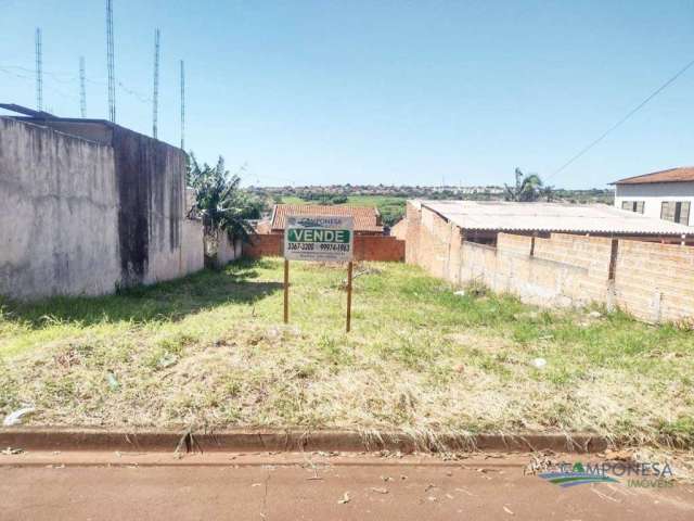 Terreno à venda, 250 m² por R$ 220.000,00 - Jardim Maria Celina - Londrina/PR