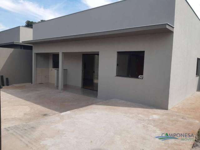 Casa com 2 dormitórios à venda, 62 m² por R$ 296.000,00 - Leonor - Londrina/PR