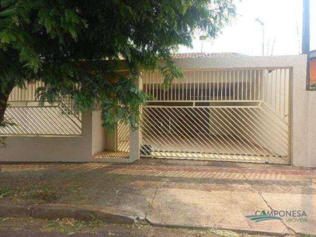 Casa com 3 dormitórios para alugar, 160 m² por R$ 2.750,00/mês - Califórnia - Londrina/PR